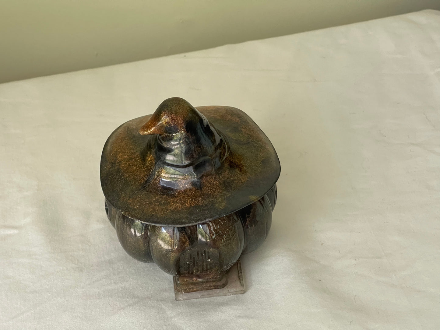 Pumpkin House Storage Dish