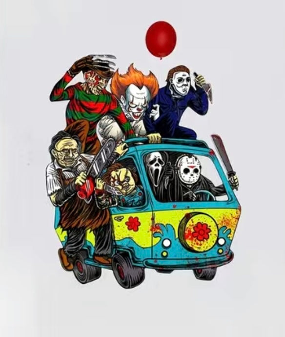 Horror Mystery Machine Graphic