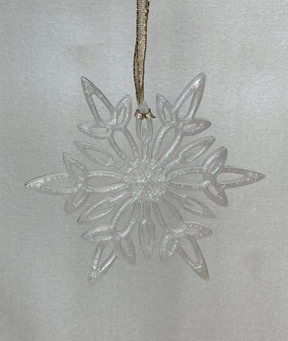 Snowflake Ornaments (Variety of Styles Available)