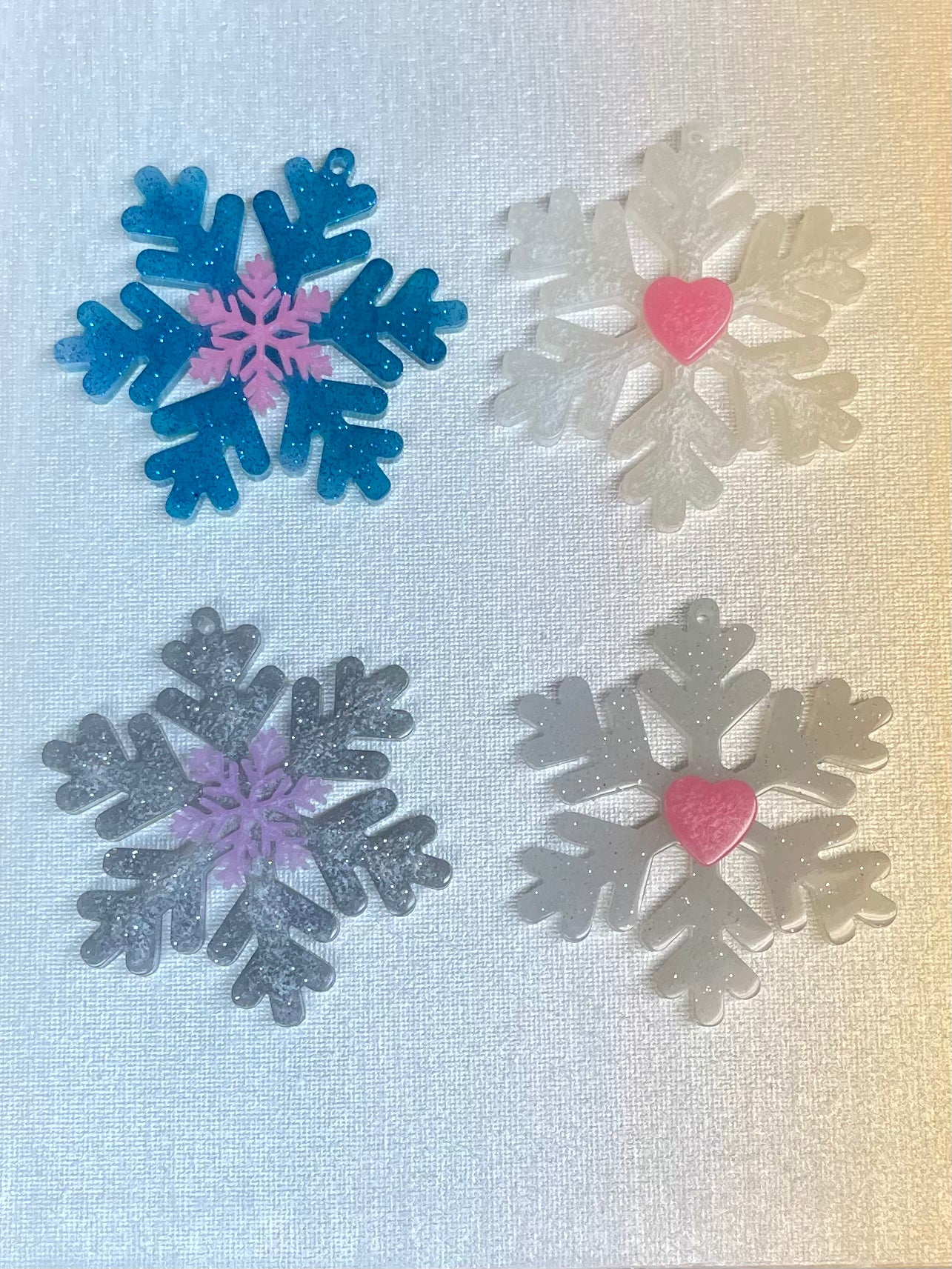 Snowflake Ornaments (Variety of Styles Available)