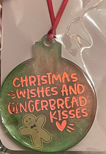 Gingerbread Kisses Ornament