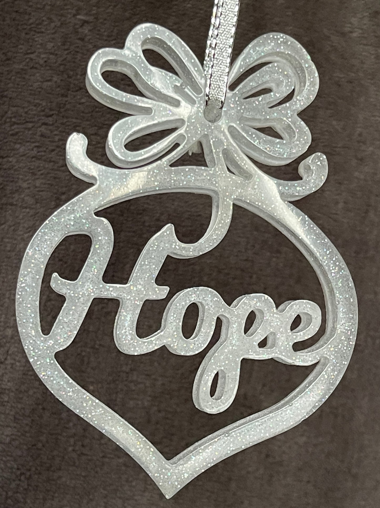 “HOPE, LOVE & NOEL” ornaments (Set of 3)