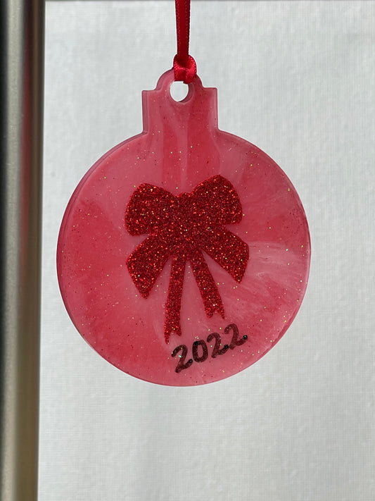 Red Bow Ornament