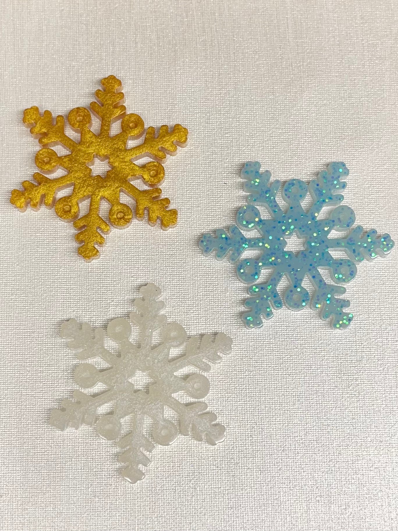 Snowflake Ornaments (Variety of Styles Available)