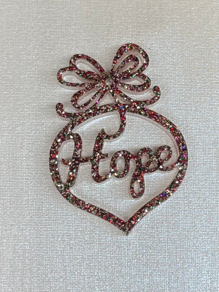 “HOPE” Christmas Ornament