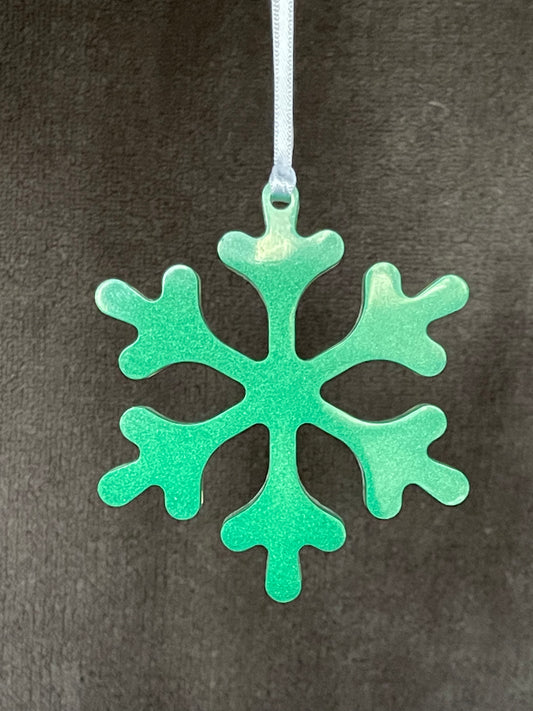 Set of 2 - Snowflake Ornaments