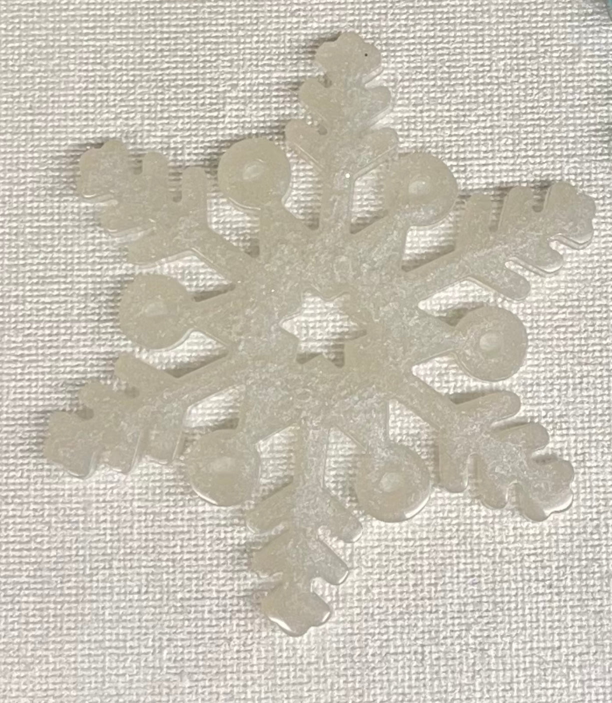 Snowflake Ornaments (Variety of Styles Available)