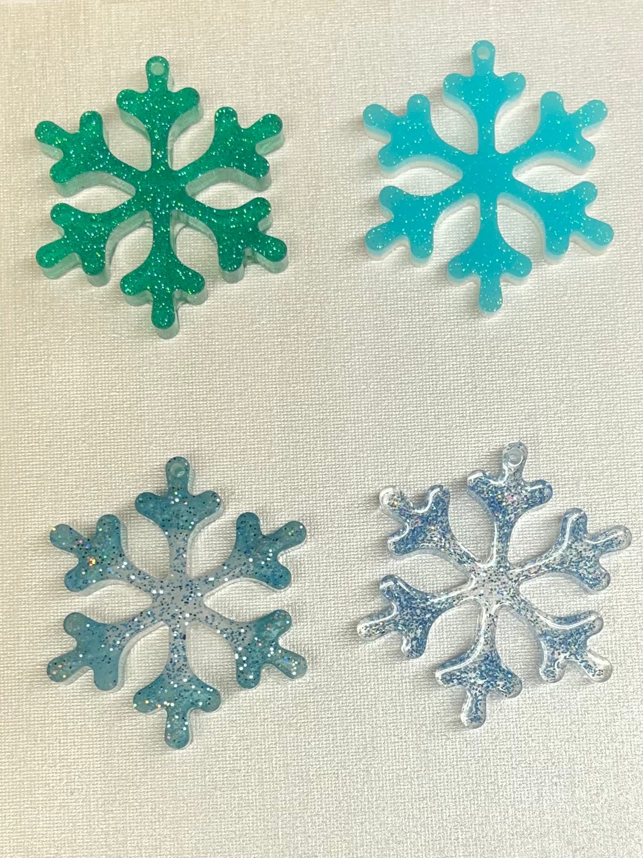 Snowflake Ornaments (Variety of Styles Available)