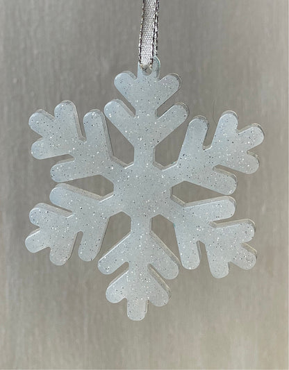 Snowflake Ornaments (Variety of Styles Available)