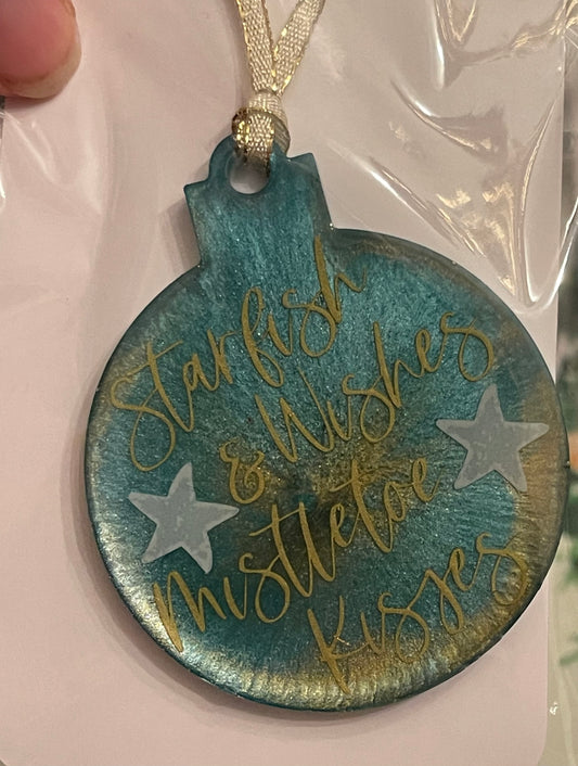 Starfish Wishes Ornament